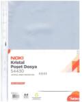 NOKI File din plastic, A4, transparent cristal, 75 mic. , 100 buc/set, NOKI (NK5443075)