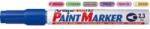 ARTLINE Marker cu vopsea ARTLINE 400XF, corp metalic, varf rotund 2.3mm - albastru (EK-400XF-BL) - ihtis