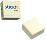 Stick'n Cub notes autoadeziv 76 x 76 mm, 400 file, Stick'n - 4 culori pastel (HO-21013)