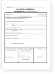  Decont cheltuieli, A5, tipar fata/verso, 100 file/carnet (TP019051)
