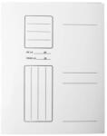FARA MARCA Dosar din carton, plic, 230 g/mp, alb (BMT008107)
