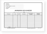  Borderou de achizitii, A5, tipar fata, 100 file/carnet (TP019047)