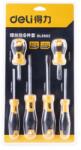 Deli Set 6 surubelnite diverse marimi blister DELI (DL3502) Surubelnita