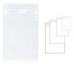 KANGARO Pungi plastic cu fermoar pentru sigilare, 80 x 120 mm, 100 buc/set, KANGARO - transparente (RD-341145) - ihtis