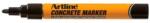ARTLINE Marker ARTLINE, pentru beton, corp plastic, cart rotund 1.5mm - negru (EKPR-CRM-BK) - ihtis