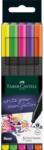 Faber-Castell Liner 0.4mm 5 buc/set neon GRIP FABER-CASTELL (FC151603)