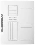 FARA MARCA Dosar din carton, incopciat 1/1, 230 g/mp, alb (BMT008110)