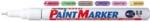ARTLINE Marker cu vopsea ARTLINE 444XF, corp metalic, varf rotund 0.8mm - alb (EK-444XF-WH) - ihtis