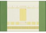 PRECISION Mapa birou 56 x 38cm verde kelly PRECISION Alicante (PR-10101043)