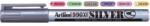 ARTLINE Marker cu vopsea ARTLINE 990XF, corp metalic, varf rotund 1.2mm - argintiu (EK-990XF-SV) - ihtis