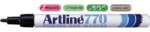 ARTLINE Marker ARTLINE 770, pentru pachete congelate, corp metalic, varf rotund 1.0mm - negru (EK-770-BK) - ihtis