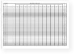  Document cumulativ, orizontal, A3, tipar fata, 100 file/carnet (TP019039)