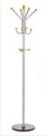 ALCO Cuier metalic argintiu cu accesorii din lemn, 185/40cm, ALCO (AL-2804) - ihtis