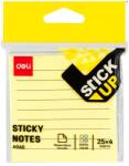 Deli Notes adeziv 76 x 76 mm 4 x 25 file R-V-G-A liniat DELI (DLEA045)