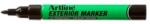 ARTLINE Marker ARTLINE, pentru exterior, corp plastic, varf rotund 1.5mm - negru (EKPR-EXM-BK) - ihtis