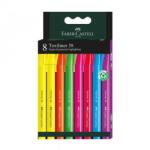 Faber-Castell Set 8 bucati textmarker 38 cutie carton FABER-CASTELL (FC157778)