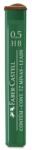 Faber-Castell Mine creion 0.5mm Polymer 12 buc/etui, FABER-CASTELL (FC5215)