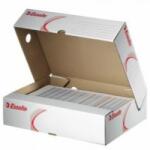 ESSELTE Cutie depozitare si arhivare Esselte Standard, orizontala, carton, 100% reciclat, FSC, 80 mm, alb (ES-128004)