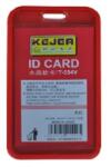 KEJEA Buzunar PVC, pentru ID carduri, 54 x 85mm, vertical, 5 buc/set, KEJEA - rosu (KJ-T-554V-RE)