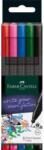 Faber-Castell Liner 0.4mm 5 buc/set basic GRIP FABER-CASTELL (FC151604)