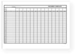  Document cumulativ, orizontal, A4, tipar fata, 100 file/carnet (TP019037)