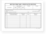 Bon de miscare a mijloacelor fix, A5, tipar fata/verso, 100 file/carnet (TP019007)
