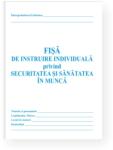  Fisa instruire individuala privind securitatea si sanatatea in munca, A5, tipar fata/verso (TP019010)
