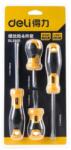 Deli Set 4 surubelnite diverse marimi blister DELI (DL3501) Surubelnita