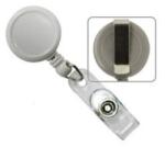 KEJEA Dispozitiv cu snur retractabil pt. legitimatii, rotund-D20mm, clips curea, KEJEA - culori asortate (KJ-T-425)