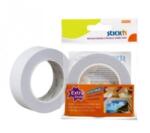 STICK'N Banda dublu adeziva cu adeziv permanent, 25mm x 12 m, Stick"n Extra-Sticky (HO-24006)