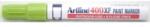 ARTLINE Marker cu vopsea ARTLINE 400XF, corp metalic, varf rotund 2.3mm - vernil (EK-400XF-YGR) - ihtis