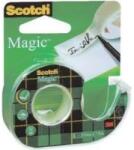 3M Banda adeziva cu dispenser, 19mm x 7.5m, SCOTCH Magic (3M105)