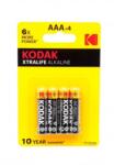 Kodak Baterie alcalina R3 AAA 4 buc/blister, KODAK XTRALIFE (30951990) Baterii de unica folosinta