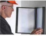 PROBECO Display perete (suport pentru 10 buzunare A4), PROBECO-EasyMount - antracit (HD74540)