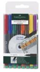 Faber-Castell Set 8 markere permanente S Multimark 0.4mm Faber-Castell (FC152309)
