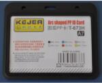 KEJEA Suport PP tip arc, pentru carduri, 105 x 74mm, orizontal, 5 buc/set, KEJEA - negru (KJ-T-673H) - ihtis