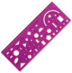 Rio Sablon 25cm, diverse forme geometrice, RIO (PN807)