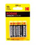 Kodak Baterie alcalina R6 AA 4 buc/blister, KODAK XTRALIFE (30952027) Baterii de unica folosinta