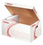 ESSELTE Container arhivare Esselte Standard, deschidere superioara, carton, 100% reciclat, FSC, alb (ES-128900)