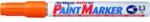ARTLINE Marker cu vopsea ARTLINE 400XF, corp metalic, varf rotund 2.3mm - portocaliu (EK-400XF-OG) - ihtis