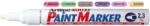ARTLINE Marker cu vopsea ARTLINE 400XF, corp metalic, varf rotund 2.3mm - alb (EK-400XF-WH) - ihtis