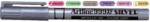 ARTLINE Marker cu vopsea ARTLINE 999XF, corp metalic, varf rotund 0.8mm - argintiu (EK-999XF-SV) - ihtis