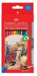 Faber-Castell Creioane colorate Fighting Knights 12 culori/set + 1 creion GRIP 2001 FABER-CASTELL (FC115850)