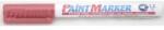 ARTLINE Marker cu vopsea ARTLINE 440XF, corp metalic, varf rotund 1.2mm - rosu (EK-440XF-RE) - ihtis
