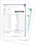 Monetar, A6, autocopiativ, 2 ex. 50 set/carnet (TP019A6)