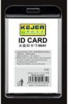 KEJEA Suport PP-PVC rigid, pentru ID carduri, 105 x 74mm, orizontal, KEJEA - alb (KJ-T-985H-WH) - ihtis