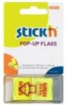 STICKN Film index autoadeziv 45 x 25mm, 50 file/set, Stick (HO-26015)