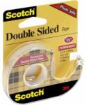 3M Banda dublu adeziva cu dispenser, 12mm x 6.3m, SCOTCH (3M136)