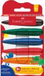 Faber-Castell Creioane cerate model degete 6 culori/set FABER-CASTELL (FC120409)