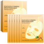NOVA KISS Set 6 MaE ti cu Acid Kojic E i Turmeric , Luminozitate Anti-Rid Masca de fata
